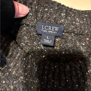 J.Crew Brown Speckled Sweater
